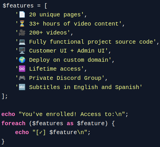 Build and Deploy Laravel Ecommerce Website with Vue.js Admin Panel - Features